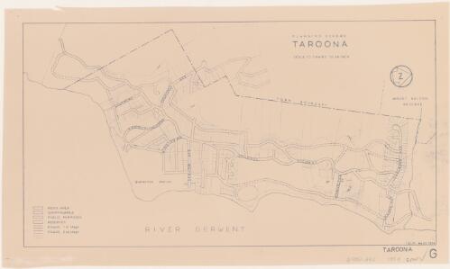 Planning scheme Taroona / T&C.PI. March 1954