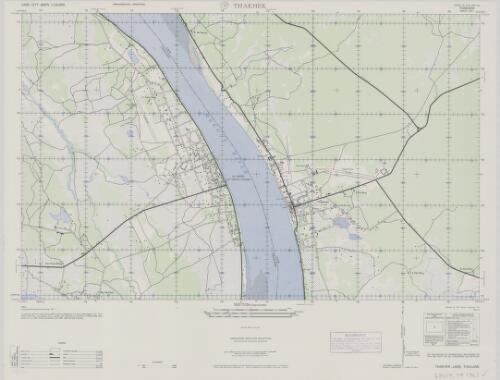Laos city maps 1:15,000. Thakhek [cartographic material] / prepared by the Army Map Service (AM), Corps of Engineers, U.S. Army