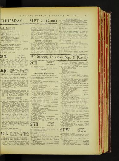 Vol 22 No 11 September 15 1933
