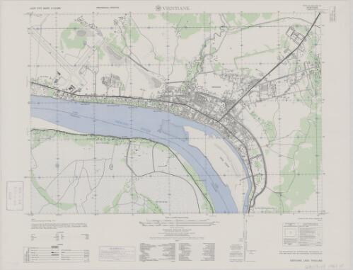 Laos city maps 1:13,000. Vientiane [cartographic material] / prepared by the Army Map Service (AM), Corps of Engineers, U.S. Army