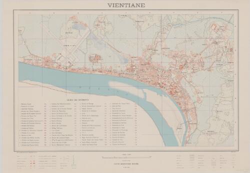 Vientiane [cartographic material] / dresse et publie par le Service Geographique National