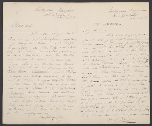 Papers of Sir Thomas Brisbane, 1815-1858 [manuscript]