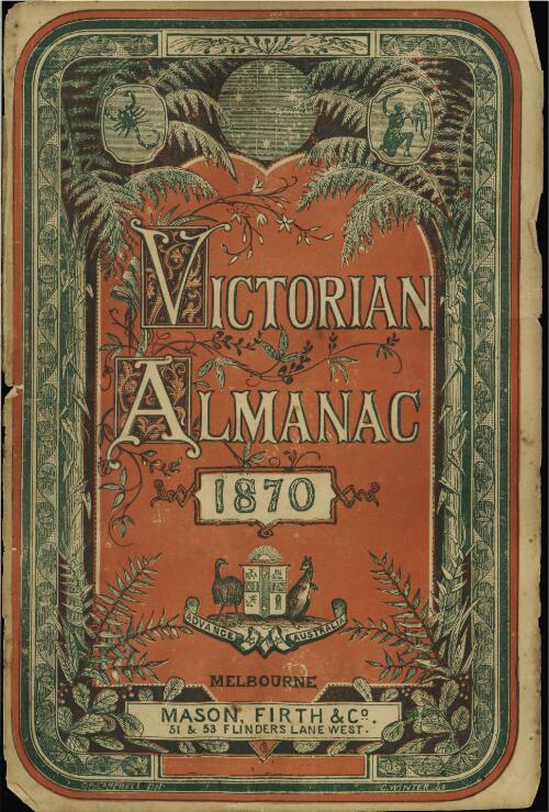 The Victorian almanac for ... : containing gardener's calendar, colonial information, and table of moonlight nights