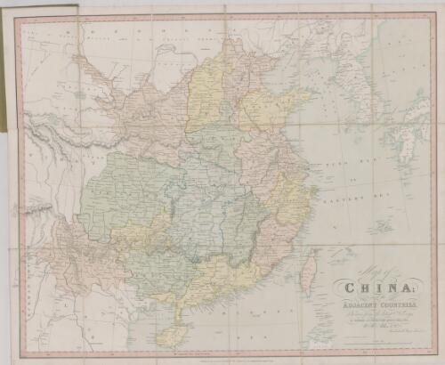Map of China and the adjacent countries / drawn from the latest surveys and other authentic documents ; drawn and engraved by J. & C. Walker