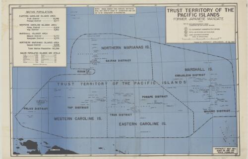 Trust Territory of the Pacific Islands : former Japanese mandate / prepared by CINCPACFLT Intelligence, 15 Dec. 1947