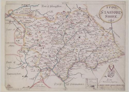 Stafford Shire, 1599 / [William Smith]