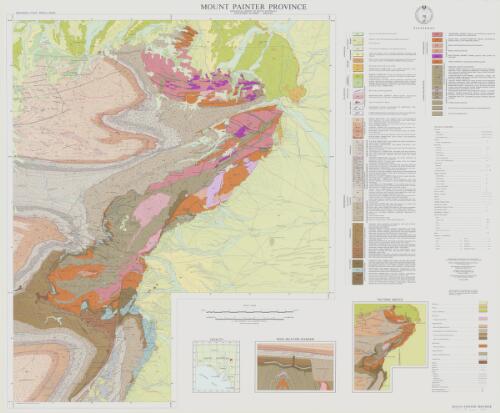 Geological atlas special series : [South Australia]. Mount Painter Province / Geological Survey of South Australia, Department of Mines, Adelaide