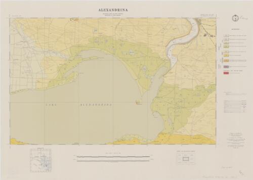 Alexandrina [cartographic material] / Geological Survey of South Australia, Department of Mines