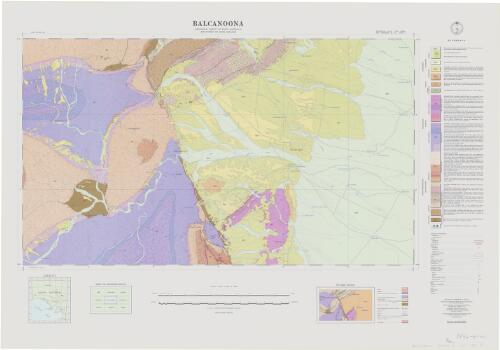 Balcanoona [cartographic material] / Geological Survey of South Australia, Department of Mines