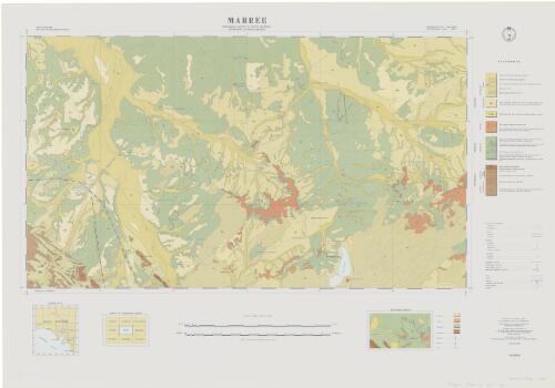 Marree [cartographic material] / Geological Survey of South Australia, Department of Mines