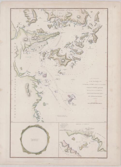 A chart of the islands to the southward of Tchu-san on the eastern coast of China generally laid down from one published by Alexander Dalrymple Esqre. with additions and alterations / by J. Barrow ; engraved by B. Baker, Islington