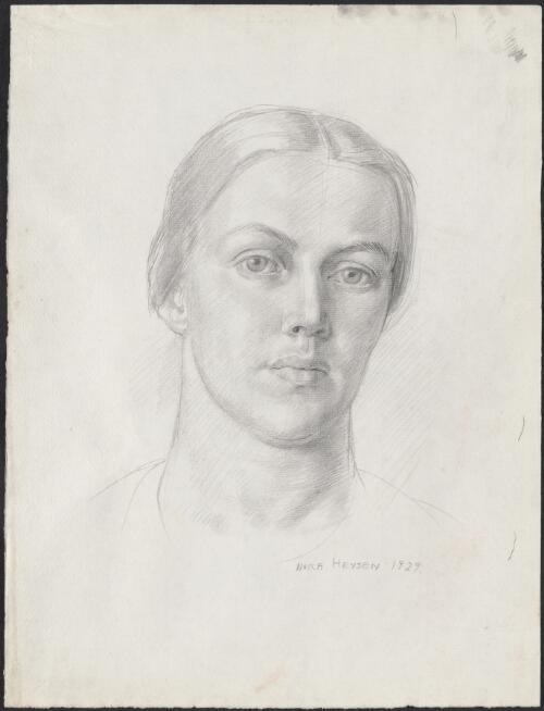 Self-portrait, 1929 / Nora Heysen