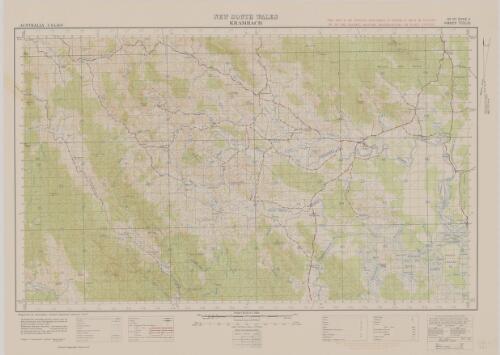 Krambach, New South Wales [cartographic material] / prepared by Australian Section Imperial General Staff
