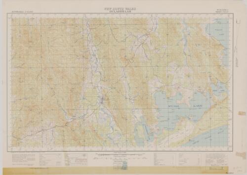 Bulahdelah, New South Wales [cartographic material] / prepared by Australian Section Imperial General Staff