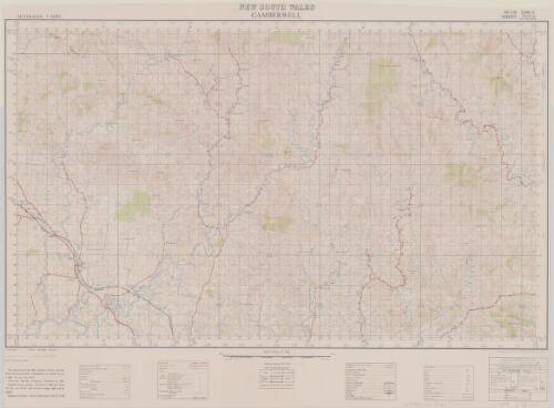 Camberwell, New South Wales [cartographic material] / reproduced by 2/1 Aust. Field Survy Coy. R.A.E. Aug 42
