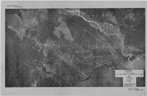 Lae, New Guinea [cartographic material] : defense areas, 1 May, '43 / C.I.U., Directorate of Intelligence, Allied Air Forces, S.W.P.A