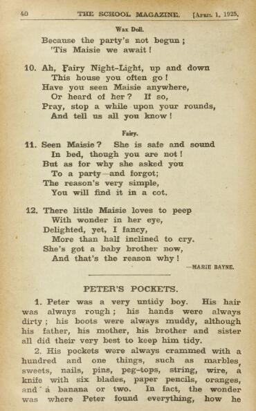 Vol. 10 No. 10 Part 1 Class 3 (November 1, 1925)