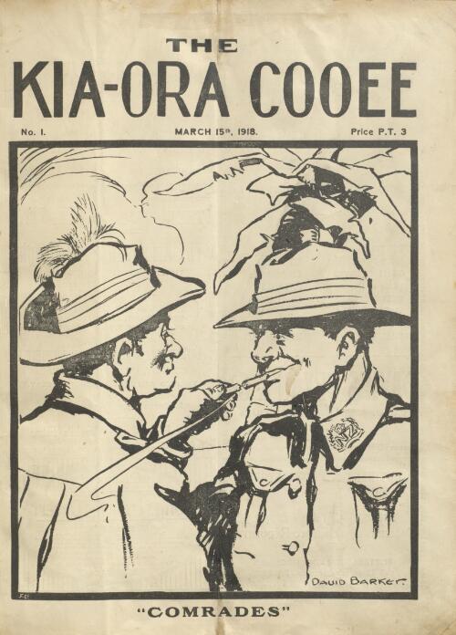 The Kia-ora coo-ee : official magazine of the Australian and New Zealand forces in Egypt, Palestine, Salonica & Mesopotamia