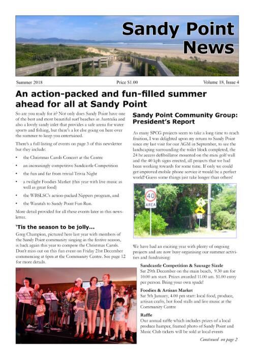 Sandy Point news