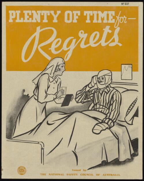Plenty of time for regrets : issued by the National Safety Council of Australia