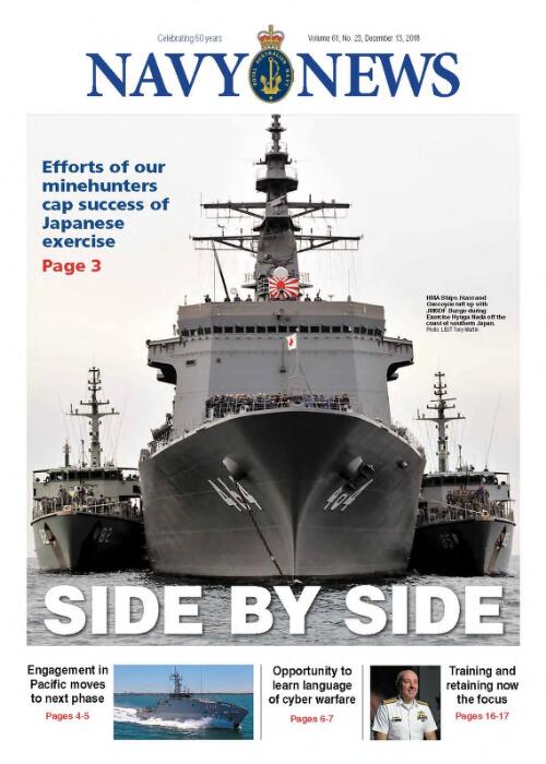 Navy news / Directorate of Defence News, Department of Defence