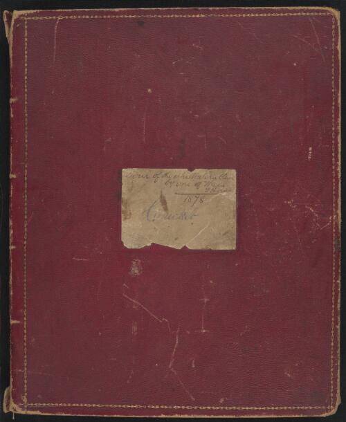Cricket : tour of the Australian Eleven, 1878 / [written and compiled] by One of Them, T. Horan