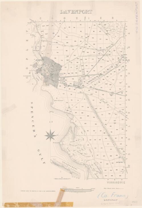 Davenport [cartographic material] : [County Frome] / compiled under the direction of Theo E. Day, Surveyor General