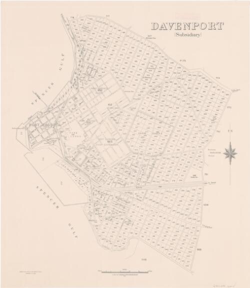 Davenport (subsidiary) / compiled in the Office of the Surveyor-General, Department of Lands