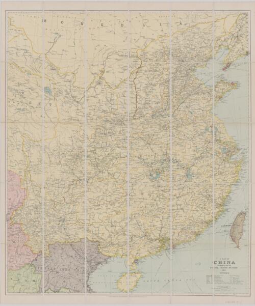 A map of China prepared for the China Inland Mission 1911 / Edward Stanford Ltd