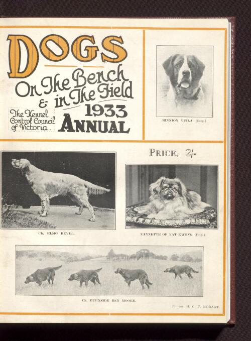 Dogs on the bench & in the field : the Kennel Control Council annual