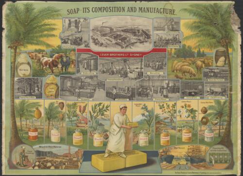 Soap : its composition and manufacture. Lever Brothers Ltd Sydney