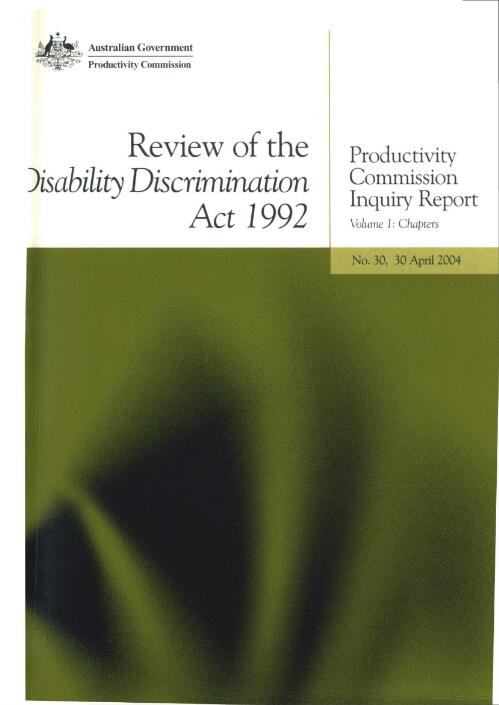 Equal Rights Navigating the Disability Discrimination Act