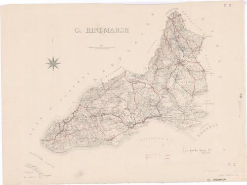 Co. Hindmarsh [cartographic material] / compiled in the Office of the Surveyor General, Department of Lands