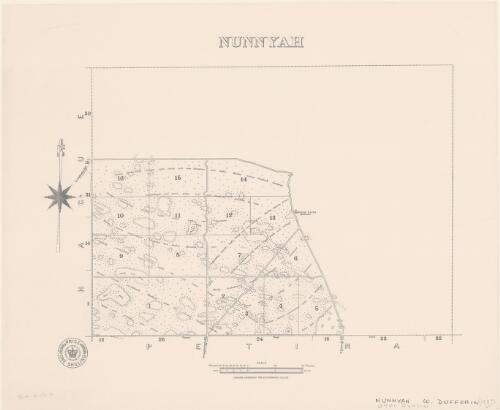 Nunnyah [cartographic material] : [County Dufferin] / Surveyor General's Office