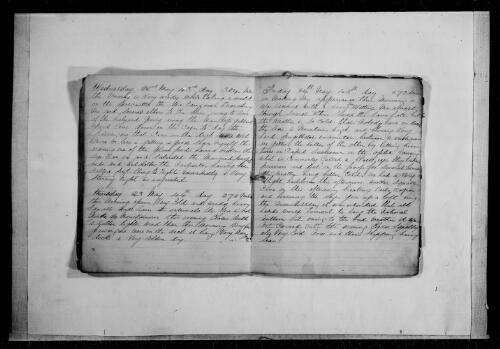 Diary of J. P. Ricou (as filmed by the AJCP) [microform] : [M437], 1872 Apr. 10-July 3