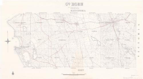 Co. Robe [cartographic material] / compiled in the Office of the Surveyor General, Department of Lands