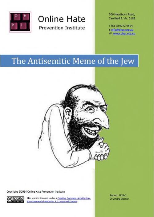 The antisemitic meme of the Jew / by Andre Oboler