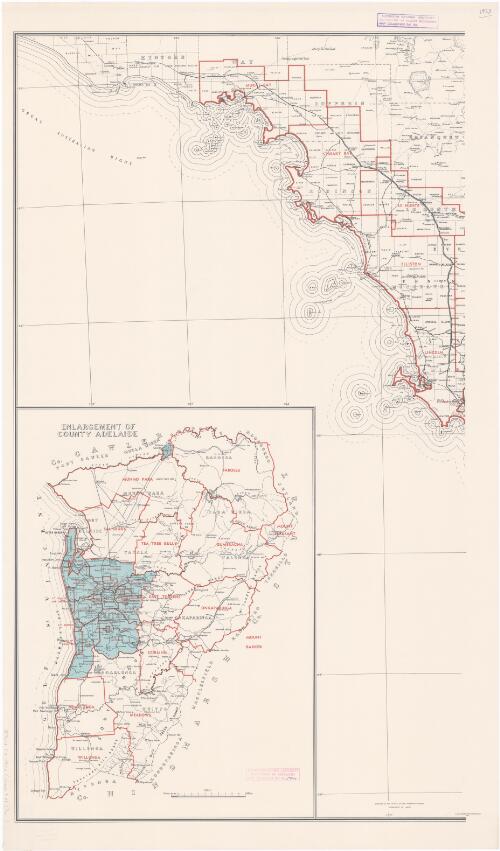 South Australia municipal and district council districts under the Local Government Act cartographic material] / H.A. Bailey, Surveyor General ; compiled in the Office of the Surveyor General, Department of Lands