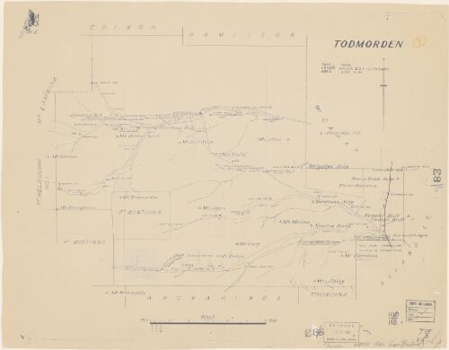 [Pastoral plans of South Australia]. Todmorden [cartographic material]