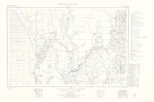 Vegetation survey of Western Australia. SG 50-13, Ajana. [cartographic material] / mapped by J.S. Beard, 1974