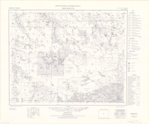 Vegetation survey of Western Australia. SI 50-8, Newdegate [cartographic material] / mapped by J.S. Beard
