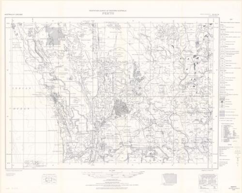 Vegetation survey of Western Australia. SH 50-14, Perth [cartographic material] / Mapped by J.S. Beard