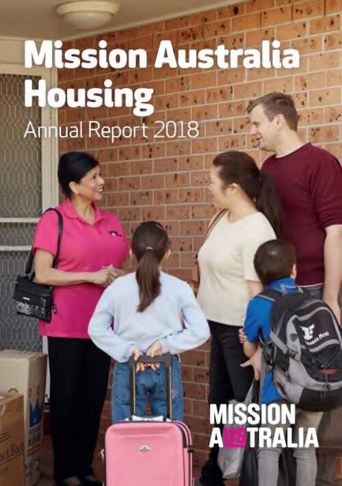 Annual report / Mission Australia Housing