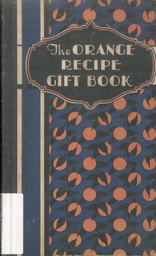 The Orange recipe gift book