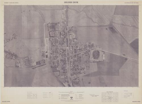 [South Australia] 1:2500 special map series : [Map type B4]. Booleroo Centre [cartographic material] / Dept. of Lands, prepared under the direction of the Surveyor-General
