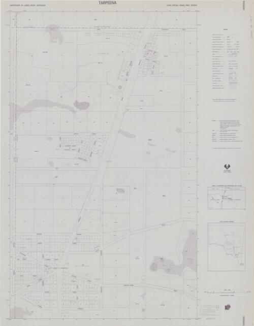 [South Australia] 1:2500 special series : [Map type B3]. Tarpeena [cartographic material] / Department of Lands, prepared under the direction of the Surveyor-General