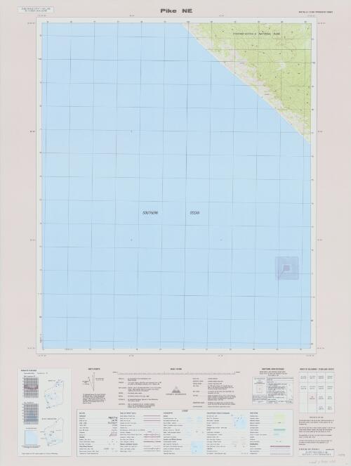 Australia 1:25 000 topographic survey [Western Australia]. 2028-IV NE, Pike NE [cartographic material] / produced by the Department of Land Administration