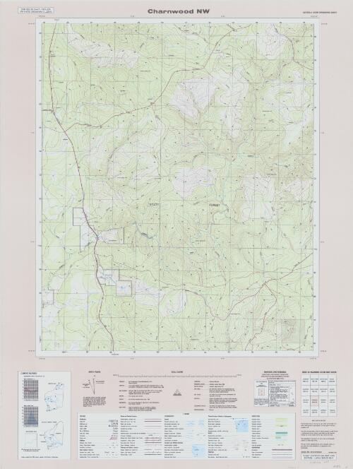 Australia 1:25 000 topographic survey [Western Australia]. 2029-II NW, Charnwood NW [cartographic material] / produced by the Department of Land Administration, Perth, Western Australia