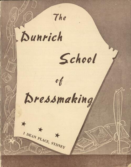 The Dunrich school of dressmaking