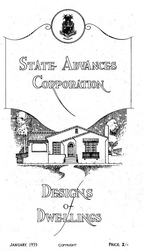 Designs of dwellings / State Advances Corporation
